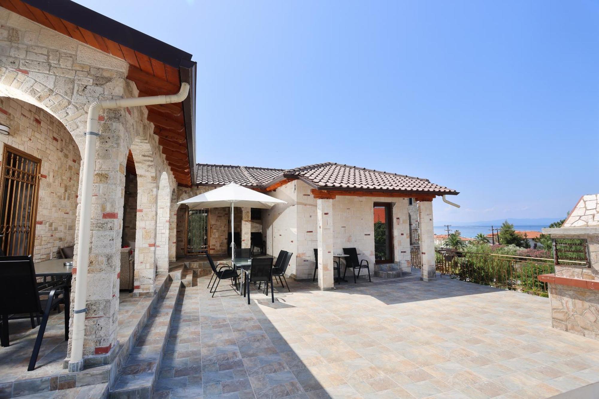 Villa Helga Exotic Pefkochori Exterior foto